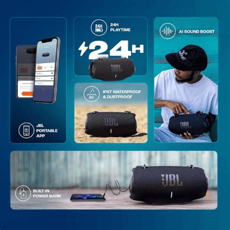 Buy JBL Xtreme 4 Portable Bluetooth Speaker, IP67, Replacable Battery ...