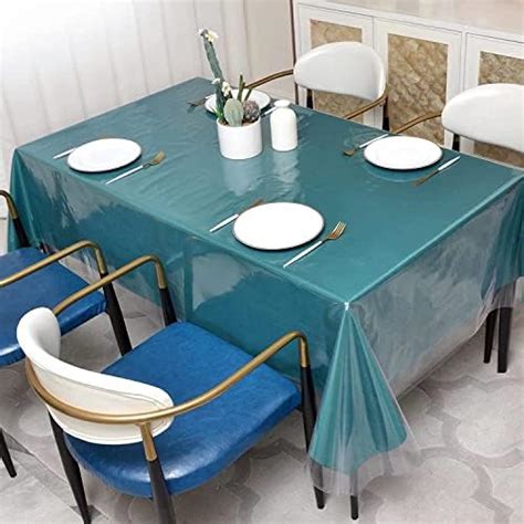 Buy BIGGER FISH Waterproof/Oil Proof PVC 40x60 Inch Plastic Square ...