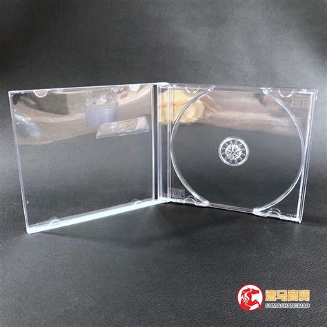 cd光盘盒专辑盒子透明水晶光碟包装外壳收纳盒单碟硬塑料可插彩页-淘宝网