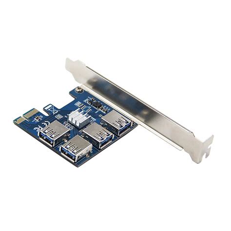 PCI-E to USB3.0 Adapter Ca High Speed Transmission Converter Ca with 4 ...