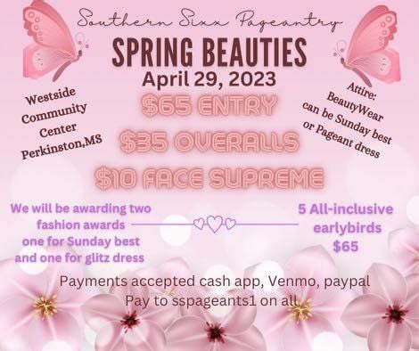 Southern Sixx Pageantry: Spring Beauties , Westside Community Center ...