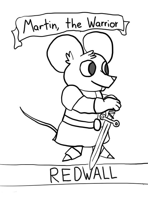 Quick drawing of Martin, the Warrior as a Root denizen : r/eulalia