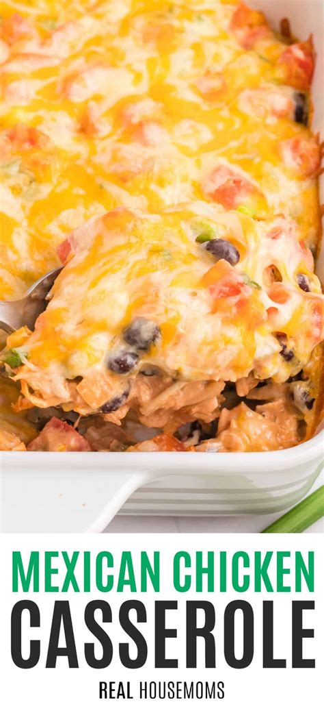 Mexican chicken casserole – Artofit