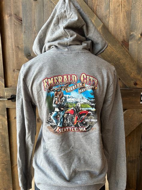 Emerald City Harley-Davidson® 1903 Skull Moose back Seattle,WA - Mt ...