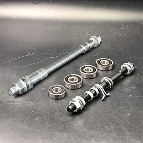CDHPOWER Bicycle Axles and Bearings Set of Alum Mag Wheel 26"/700C/ 29 ...