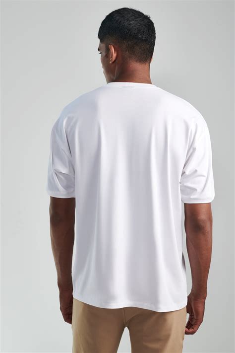 Buy White Relaxed Fit Core Tee | Beyours