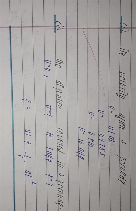 A body starts from rest with an acceleration of 2 metre per second ...