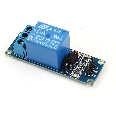 1 Channel 5V Relay Module with Optocoupler – TNT e-Comp