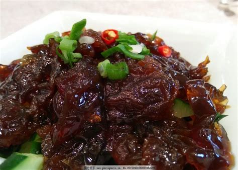 老醋蜇头,中国菜系,食品餐饮,摄影素材,汇图网www.huitu.com