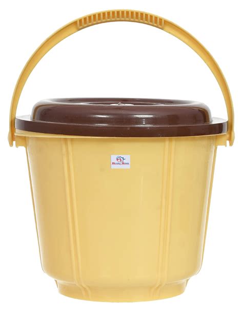 Heart Home Small Plastic Storage Container/Bucket for Store Flour ...