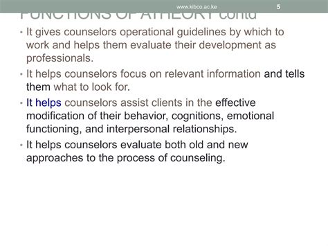 The theory of counselling.ppt