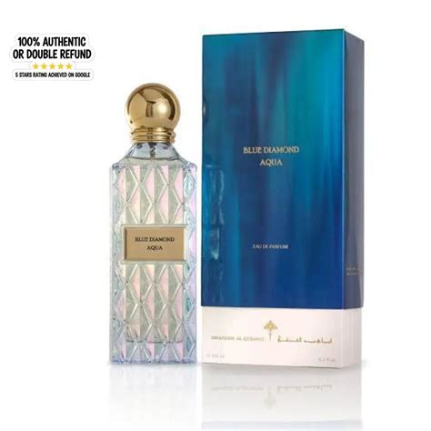 Ibraheem Al Qurashi Blue Diamond Aqua Eau De Parfum 200ml For Men – ZED ...
