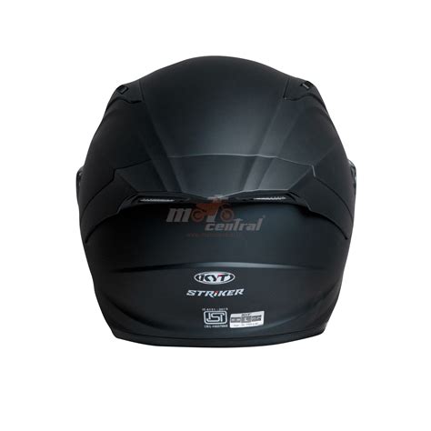 KYT Striker 2V Plain Matt Black Helmet– Moto Central