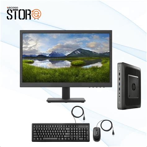 HP T630 All-in-One Desktop Set (AMD Quad Core/ 4|8 GB RAM/ 128|256 GB ...