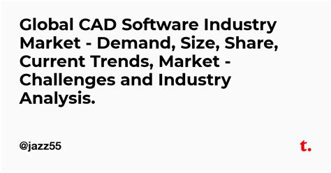 Global CAD Software Industry Market - Demand, Size, Share, Current ...