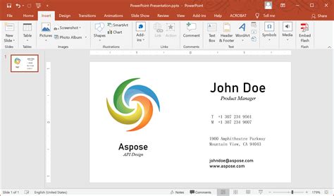 Business Card Template MS PowerPoint 的图像结果