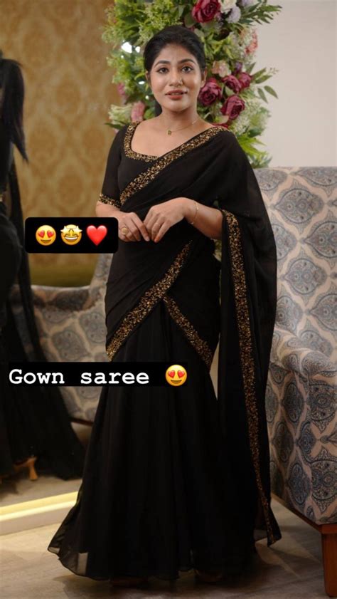 DESIGNER LOOK PARTY WEAR GOWN SAREE – Fabvilla