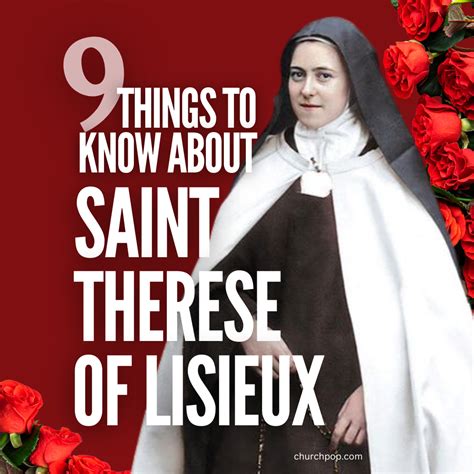 9 Facts About Saint Therese of Lisieux, The Saint of The Little Way