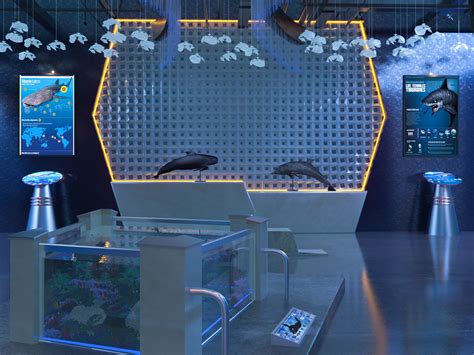 Alexandria Aquarium Interior Redesign :: Behance