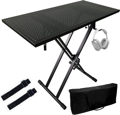 JILLSKY DJ Table Stand Audio Mixer Stand Portable Booth - 35 India | Ubuy