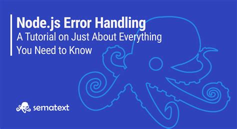 Image result for Error Handling in Node.js Full Coding & How to Avoid It