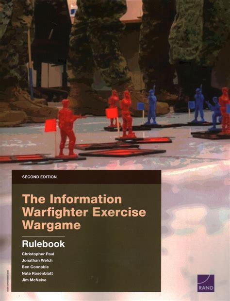 Buy The Information Warfighter Exercise Wargame: Rulebook Book Online ...