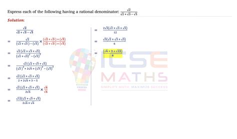 Welcome To ICSE Maths