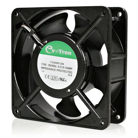 Evotron 220V AC Power Metal Cooling Axial Fan 120 mm High Performance ...