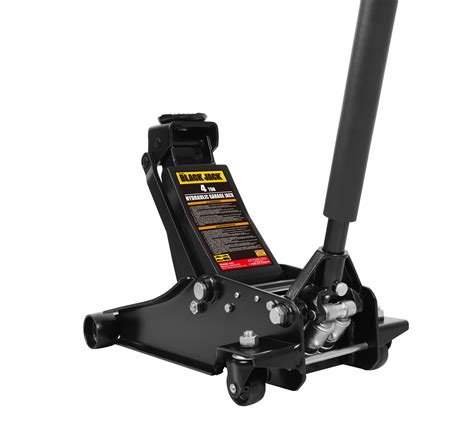Black Jack T84009W Heavy Duty Garage Jack with Dual Pump, 4 Ton Black ...