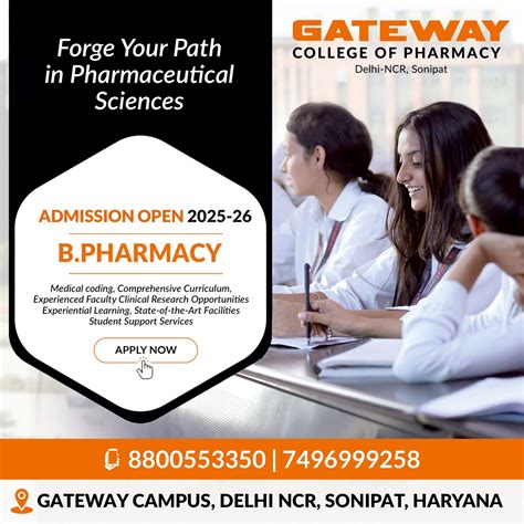 Bachelor of Pharmacy | GCP