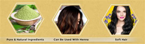 Buy CARMEL ORGANICS Hair Color Henna & Indigo Leaves Powder Combo ...