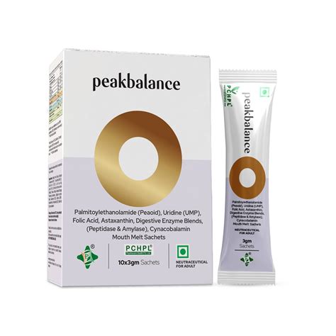 Mouth Melt Sachet for Urinary Support | Peakbalance – Sehatokart