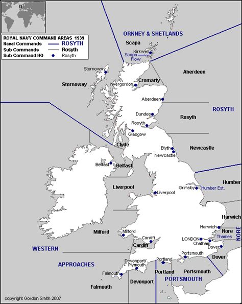 Royal Navy Ships, August 1939