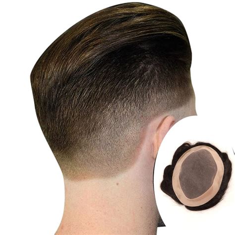 PRAVRAJYA Australian Hair Patch for Men - 100% Human Hair, Natural ...