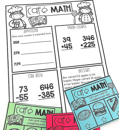 Math Facts Cafe