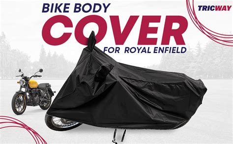Tricway Bike Body Cover for Royaal enfieeld Meteor 350 BS6 Along with ...