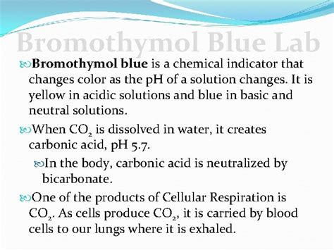Image result for Bromothymol Blue Color Chart