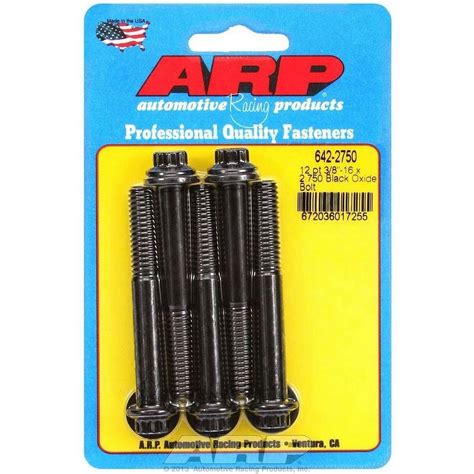 Arp Bolt Kit - 12pt. (5) 3/8-16 x 2.750 - Walmart.com