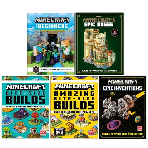 Buy Minecraft Collection 5 Books Set By Mojang AB (Minecraft for ...