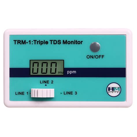 HM Digital TRM-1 Triple In-line TDS Meter for RO Systems HM Digital ...