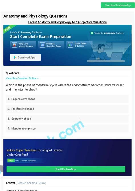 Mcq on anatomy and physiology 617930 f19fc4c82a7afe7919 - Medical lab ...