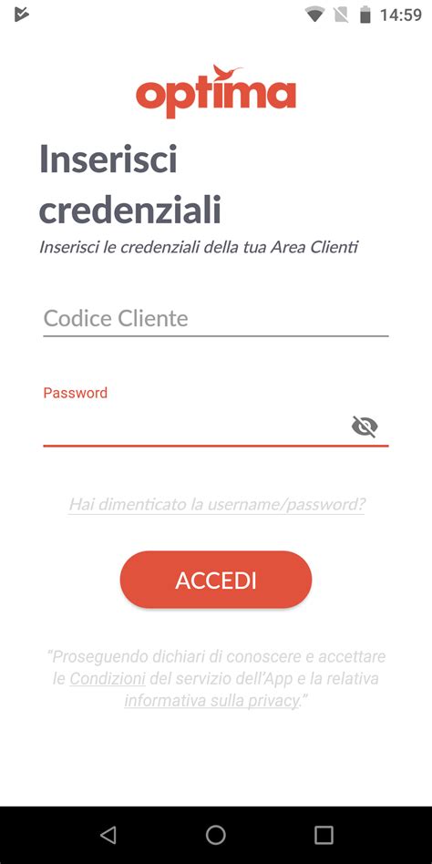 MyOptima permette di gestire le utenze Optima e ottenere supporto in un ...