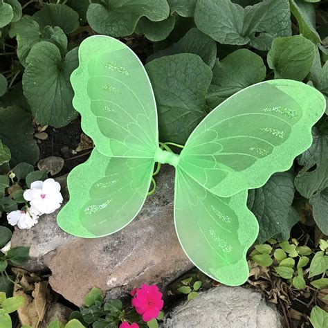 Tinkerbell Fairy Wings Green Pixie Costume – Fairytale Tutus