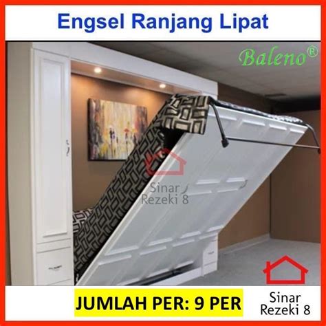 Jual Engsel Ranjang 339-1 Tempat Tidur Lipat Dinding Rak Bed Save ...