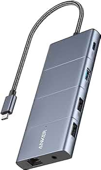 Anker USB C Hub, 565 11-in-1 Laptop Docking station, Dual Monitor ...