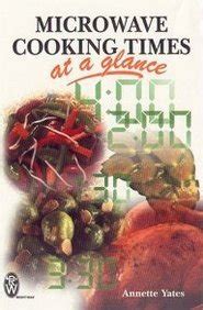 Microwave Cooking Times At A Glance : Amazon.in: Books