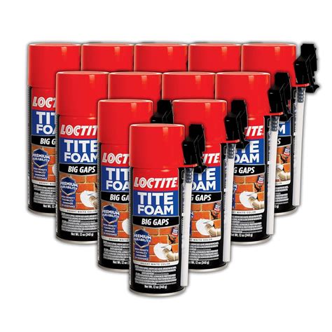 Loctite 2378565 Tite Foam Big Gaps Insulating Foam Sealant, 12 oz ...