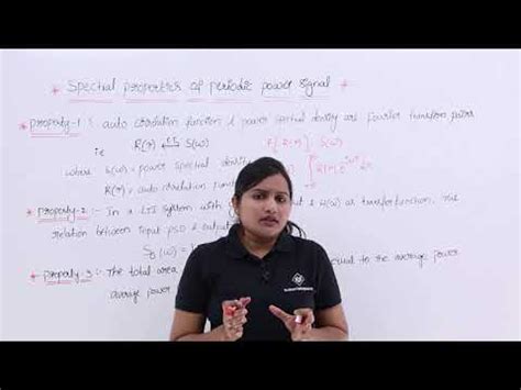 Spectral Properties of Periodic Power Signal Video Lecture - Crash ...