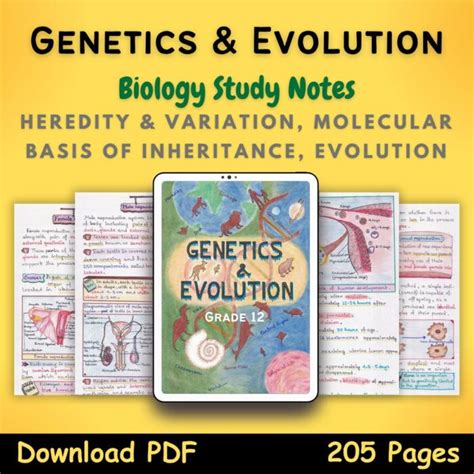 Image result for Genetics Grade 12 Notes PDF Download