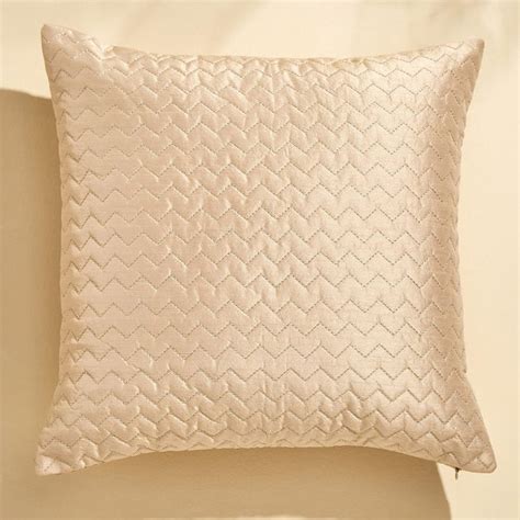 Buy Velour Quilted Cushion Cover - 40x40cm from Home Centre at just INR ...